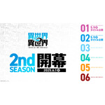 『異世界∞異世界』「2ndシーズン」6月1日（日）より開幕決定！