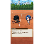 （C）許斐 剛／集英社・ＮＡＳ・新テニスの王子様プロジェクト　（C）MIX　I※使用しているゲーム画面は開発中のものです。実際のものとは異なる場合があります。