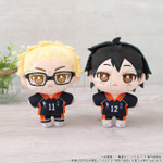 「ハイキュー!!　ぬいパル（ぬいぐるみマスコット）／第2弾」月島蛍（左）と山口忠（C）古舘春一／集英社・「ハイキュー!!」製作委員会
