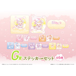 「おジャ魔女どれみ×サンリオキャラクターズ WEBくじ第2弾」が登場。G賞：ステッカーセット（C）東映アニメーション（C）2025 SANRIO CO., LTD. APPROVAL NO. L660162