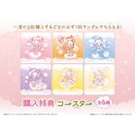 「おジャ魔女どれみ×サンリオキャラクターズ WEBくじ第2弾」が登場。5枚購入特典コースター（C）東映アニメーション（C）2025 SANRIO CO., LTD. APPROVAL NO. L660162