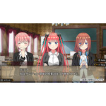 ゲーム『五等分のプリンセス ～幻想と深淵と魔法学院～』ゲーム画面（C）春場ねぎ・講談社／「五等分の花嫁∽」製作委員会（C）MAGES.