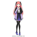 ゲーム『五等分のプリンセス ～幻想と深淵と魔法学院～』中野二乃（C）春場ねぎ・講談社／「五等分の花嫁∽」製作委員会（C）MAGES.