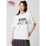 アニメ『ジョジョの奇妙な冒険』シリーズとグラニフがコラボ。「スターダストクルセイダース｜Tシャツ」（C）荒木飛呂彦&LUCKY LAND COMMUNICATIONS／集英社・ジョジョの奇妙な冒険SC製作委員会