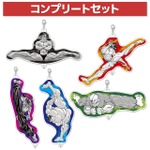 ランダム刃牙開脚連結アクリルキーホルダー【全5種】コンプリートセット