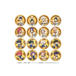 トレーディンググリッター缶バッジ（全16種）
