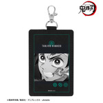 アニメ『鬼滅の刃』「竈門炭治郎 ナスカン付き1ポケット縦型パスケース」（C）吾峠呼世晴／集英社・アニプレックス・ufotable