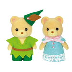 空飛ぶ男の子とナイトドレスの女の子　￥1,300（税込）