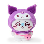 ちいかわ×サンリオキャラクターズ「モモンガ×クロミ ぬいぐるみ」（C）nagano / chiikawa committee（C）025 SANRIO CO.,LTD.