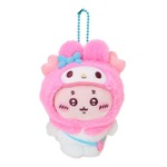 ちいかわ×サンリオキャラクターズ「古本屋×マイメロディ マスコットホルダー」（C）nagano / chiikawa committee（C）025 SANRIO CO.,LTD.