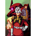 TVアニメ『機動戦士ガンダム THE ORIGIN 前夜 赤い彗星』キービジュアル（C）創通・サンライズ