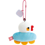 「ゲーミングリラックマ ぶらさげぬいぐるみ アヒルのラジコン（UFO）」（C）2025 SAN-X CO., LTD. ALL RIGHTS RESERVED.