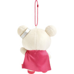 「ゲーミングリラックマ ぶらさげぬいぐるみ いちご勇者」（C）2025 SAN-X CO., LTD. ALL RIGHTS RESERVED.