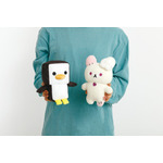 「ゲーミングリラックマ ぬいぐるみ」ペンギン（カクカク）＆うさぎ（ゾンビ）（C）2025 SAN-X CO., LTD. ALL RIGHTS RESERVED.