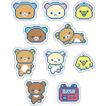 「ゲーミングリラックマ クリアシールビッツ」（C）2025 SAN-X CO., LTD. ALL RIGHTS RESERVED.