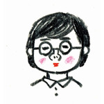 『パンどろぼう』柴田ケイコ 似顔絵（C）Keiko Shibata 2025（C）KADOKAWA CORPORATION 2025