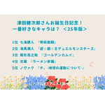 津田健次郎さんお誕生日記念！一番好きなキャラは？＜25年版＞アンケート結果1位～5位を見る