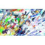 つるまいかだ描き下ろし『メダリスト』×『機動戦士Gundam GQuuuuuuX』イラスト