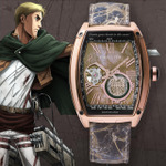 進撃の巨人×S-MEISTER 機械式時計 エルヴィン・スミスモデル