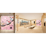 『ちいかわ』×くら寿司　コラボ第3弾。グローバル旗艦店・なんばパークスサウスで店内装飾を実施（C）nagano / chiikawa committee
