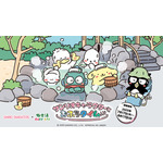 「サンリオキャラクターズ」極楽湯とコラボ決定♪ ポムポムプリンやシナモンが風呂桶の中に！ 画像