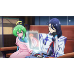 夏アニメ『陰陽廻天 Re:バース』第1話「死んでも負けを認めんな！ヤンキー、電祇平安京に立つ！」先行場面カット（C）作乃藤湖／「陰陽廻天 Re:バース」製作委員会