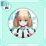 くじコレ『楽園追放 -Expelled from Paradise-』D賞：缶バッジ【D】（C）東映アニメーション・ニトロプラス／楽園追放ソサイエティ