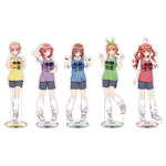 アニメ『五等分の花嫁＊』サマービブスフェア「アクリルスタンド」（C）春場ねぎ・講談社／「五等分の花嫁＊」製作委員会