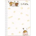 「シールノート こげぱん」（C）2025 SAN-X CO., LTD. ALL RIGHTS RESERVED.
