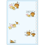 「シールノート こげぱん」（C）2025 SAN-X CO., LTD. ALL RIGHTS RESERVED.