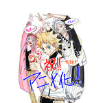 アニメ『朱色の仮面』アニメ化決定イラスト（那波なばな）（C）那波なばな・Dr.Poro・少年画報社／朱色の仮面製作委員会