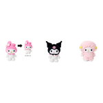 「Netflixオリジナルアニメ My Melody ＆ Kuromiデザインシリーズ」ぬいぐるみ各種（C）Netflix. Used with permission.（C）2025 SANRIO CO.,LTD.