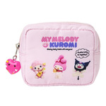 「Netflixオリジナルアニメ My Melody ＆ Kuromiデザインシリーズ」ポーチ（C）Netflix. Used with permission.（C）2025 SANRIO CO.,LTD.