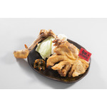 100ｔハンマー！清流モモ一本揚げ