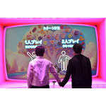 「MY MELODY KUROMI GAME PLAZA」に登壇した川西拓実＆河野純喜
