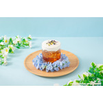 「葬送のフリーレンカフェ ～Flower Garden～」ドリンク：蒼月草（C）山田鐘人・アベツカサ/小学館/「葬送のフリーレン」製作委員会