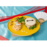 『ベイマックス』OH MY CAFE「サンドイッチプレートwithモチ」（C）Disney