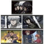 「『銀魂』フェア～食える時に食っとかないとね～」アニメイトで開催。新グッズ「ポストカードセット」（C）空知英秋／集英社・テレビ東京・電通・BNP・アニプレックス