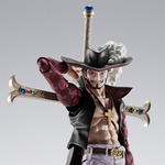 「TVアニメ『ワンピース』S.H.Figuarts ジュラキュール・ミホーク -鷹の目-」13,200円（税込）（C）尾田栄一郎／集英社・フジテレビ・東映アニメーション