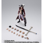 「TVアニメ『ワンピース』S.H.Figuarts ジュラキュール・ミホーク -鷹の目-」13,200円（税込）（C）尾田栄一郎／集英社・フジテレビ・東映アニメーション