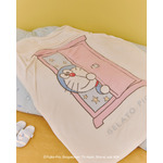 【ドラえもん】【Sleep】ジャガードマルチカバー、【ドラえもん】【Sleep】プリント３点セット(シングル）