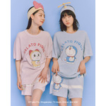 【ドラえもん】【レディース】ジャガードプルオーバー&ショートパンツセット