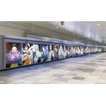 『鬼滅の刃 ヒノカミ血風譚2』JR新宿駅：東西自由通路