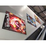 『鬼滅の刃 ヒノカミ血風譚2』JR渋谷駅：改札内　階段壁面