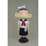 【復刻版】初代張り子の店頭ペコちゃん人形の展示