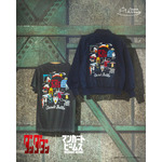 TVアニメ『ダンダダン』マンガート ビームスがプロデュースした「ゆるマップ Tシャツ」「ゆるマップ スタジャン」（C）龍幸伸/集英社・ダンダダン製作委員会