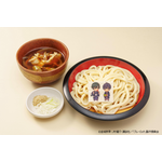潔と凛のつるっと肉汁つけうどん