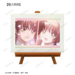 TVアニメ『カードキャプターさくら クリアカード編』「木之本 桜＆李 小狼 場面写ミニアートフレーム AMNIBUS限定特典」（C）CLAMP・ST/講談社・NEP・NHK