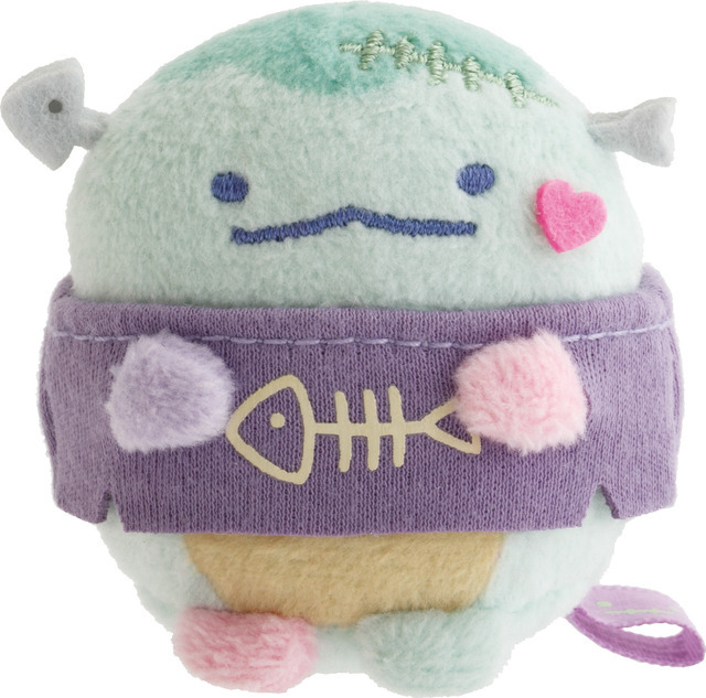 すみっコぐらし スプーキーハロウィン「とかげ　てのりぬいぐるみ」（C）2025 SAN-X CO., LTD. ALL RIGHTS RESERVED.