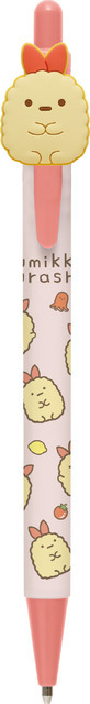 「えびふらいのしっぽ　マスコット付ボールペン」（C）2025 SAN-X CO., LTD. ALL RIGHTS RESERVED.